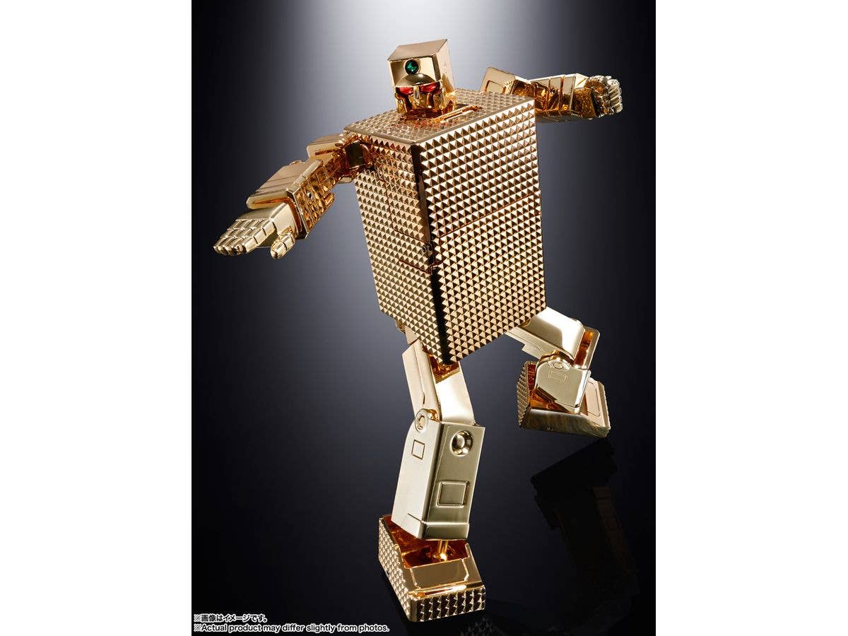 BANDAI Tamashii GX-32SP GOLD LIGHTAN THE GOLDEN WARRIOR CHOGOKIN 50th Ver. " GOLDLIGHTAN THE GOLDEN WARRIOR", TAMASHII NATIONS SOUL OF CHOGOKIN | 4573102675590
