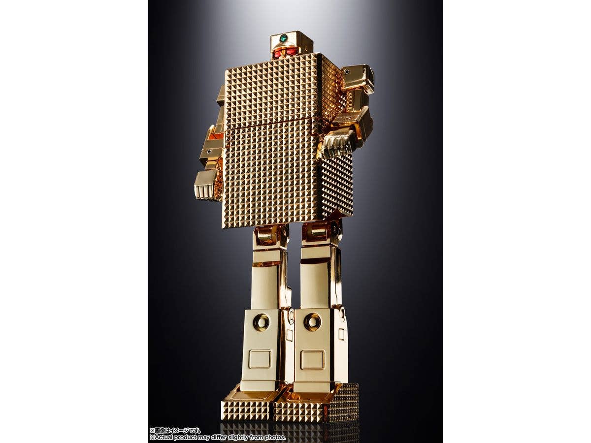 BANDAI Tamashii GX-32SP GOLD LIGHTAN THE GOLDEN WARRIOR CHOGOKIN 50th Ver. " GOLDLIGHTAN THE GOLDEN WARRIOR", TAMASHII NATIONS SOUL OF CHOGOKIN | 4573102675590