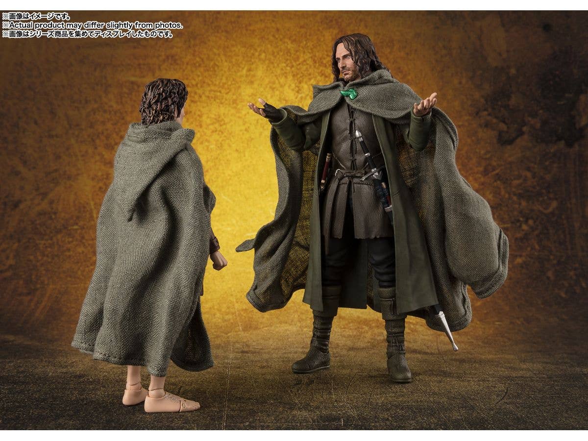 TAMASHII NATIONS Frodo Baggins & Gollum (The Lord of the Rings: The Fellowship of the Ring) "The Lord of the Rings", TAMASHII NATIONS S.H.Figuarts | 4573102675637