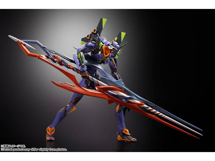 TAMASHII NATIONS EVANGELION TEST TYPE-01 30th with the spear of Gaius EVANGELION, TAMASHII NATIONS METAL BUILD | 4573102676337