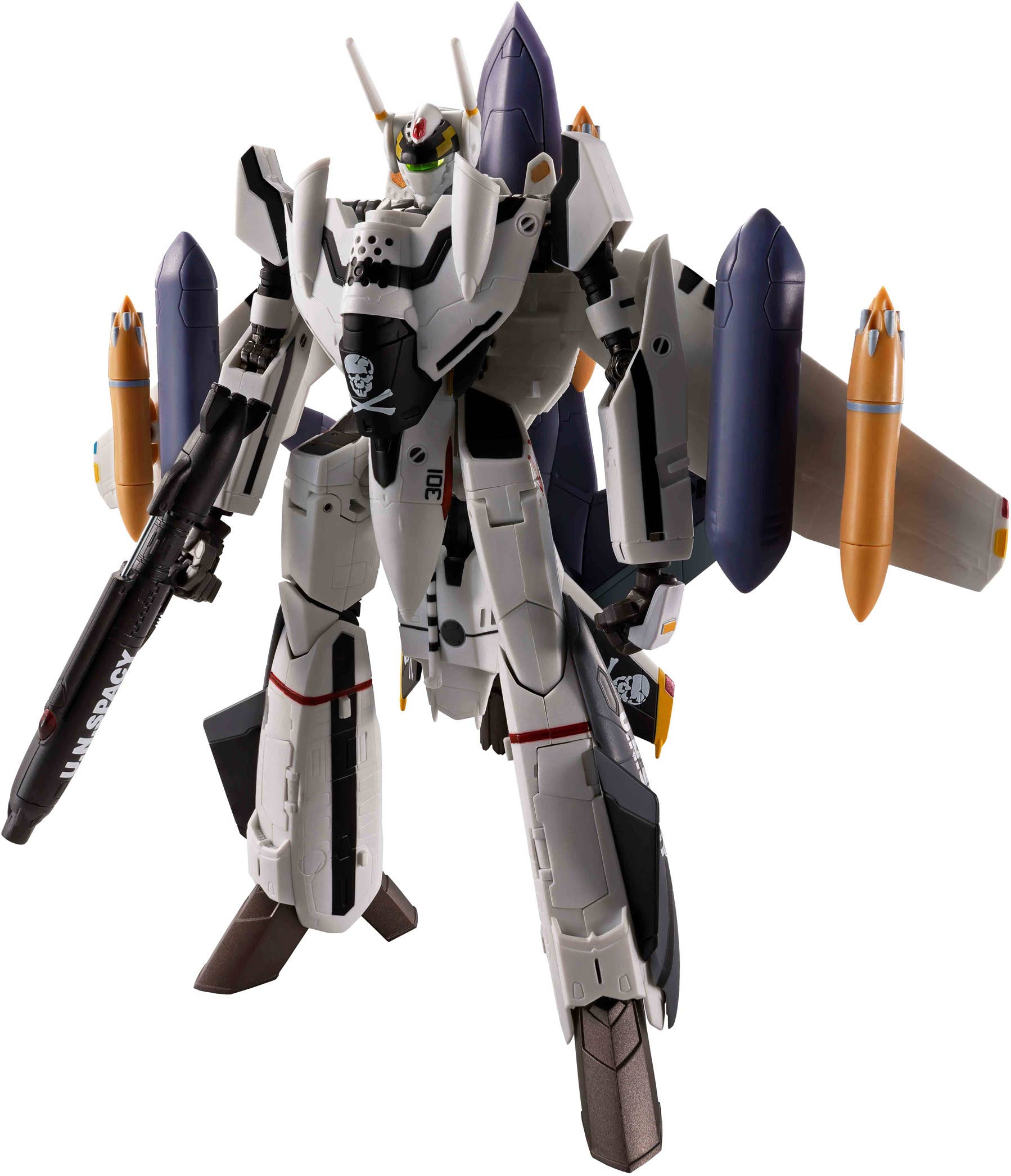 TAMASHII NATIONS VF-0S Phoenix (Roy Focker Use) + QF-2200D-B Ghost Macross, TAMASHII NATIONS Hi-Metal R | 4573102692573