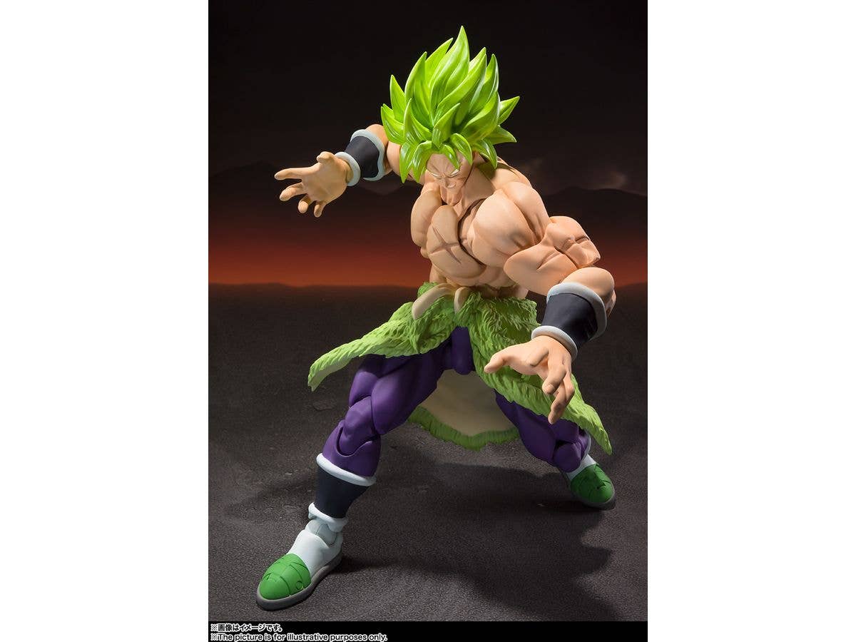 TAMASHII NATIONS Super Saiyan Broly Fully Power (Reissue) Dragon Ball Super: Broly, TAMASHII NATIONS S.H.Figuarts | 4573102692894