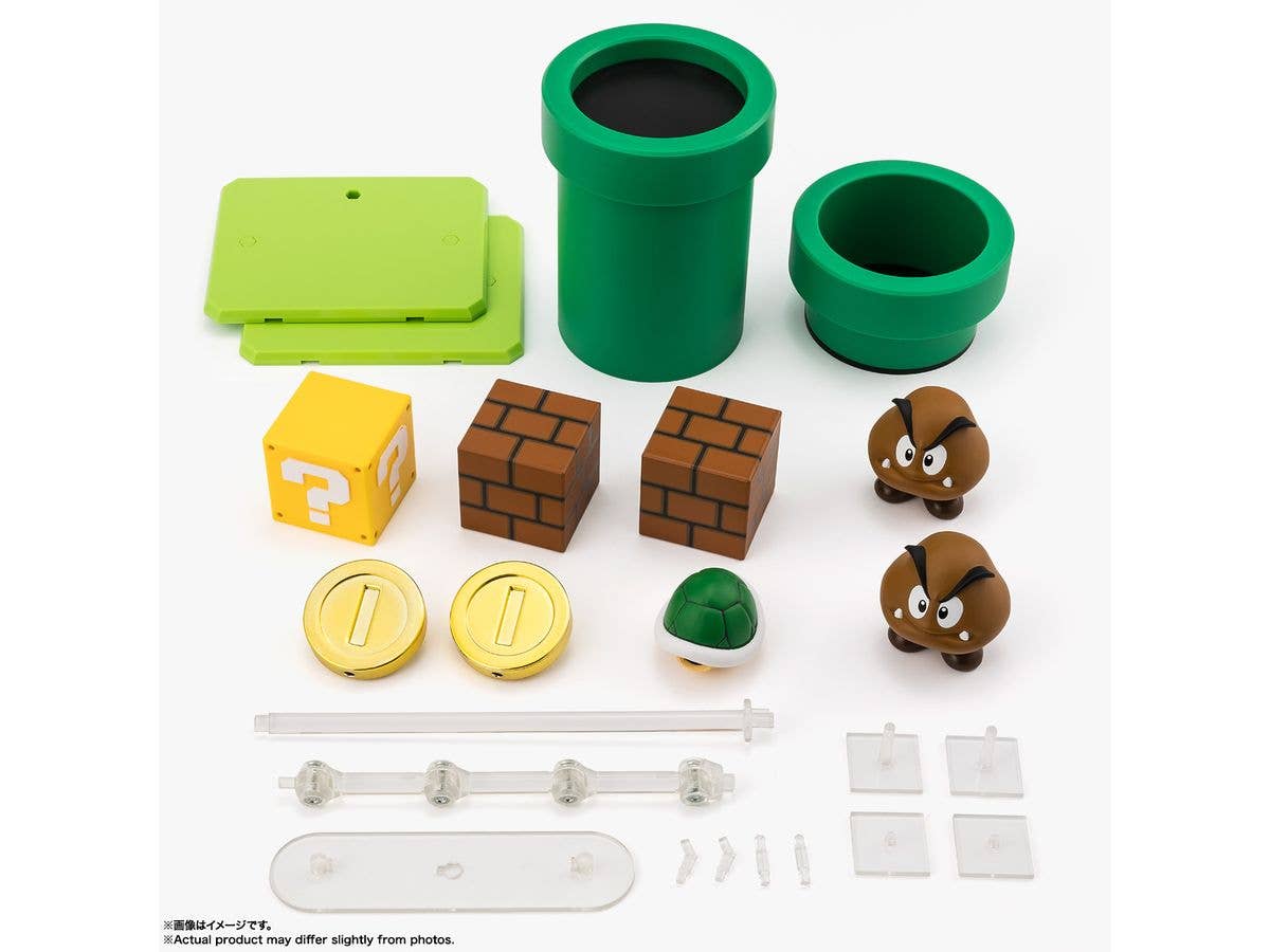 TAMASHII NATIONS Super Mario Playset (Super Mario) Super Mario, TAMASHII NATIONS S.H.Figuarts | 4573102693075