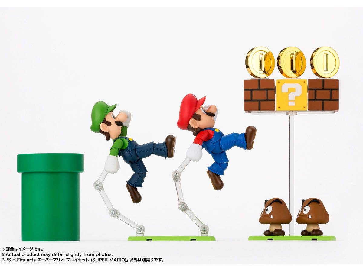 TAMASHII NATIONS Super Mario Playset (Super Mario) Super Mario, TAMASHII NATIONS S.H.Figuarts | 4573102693075