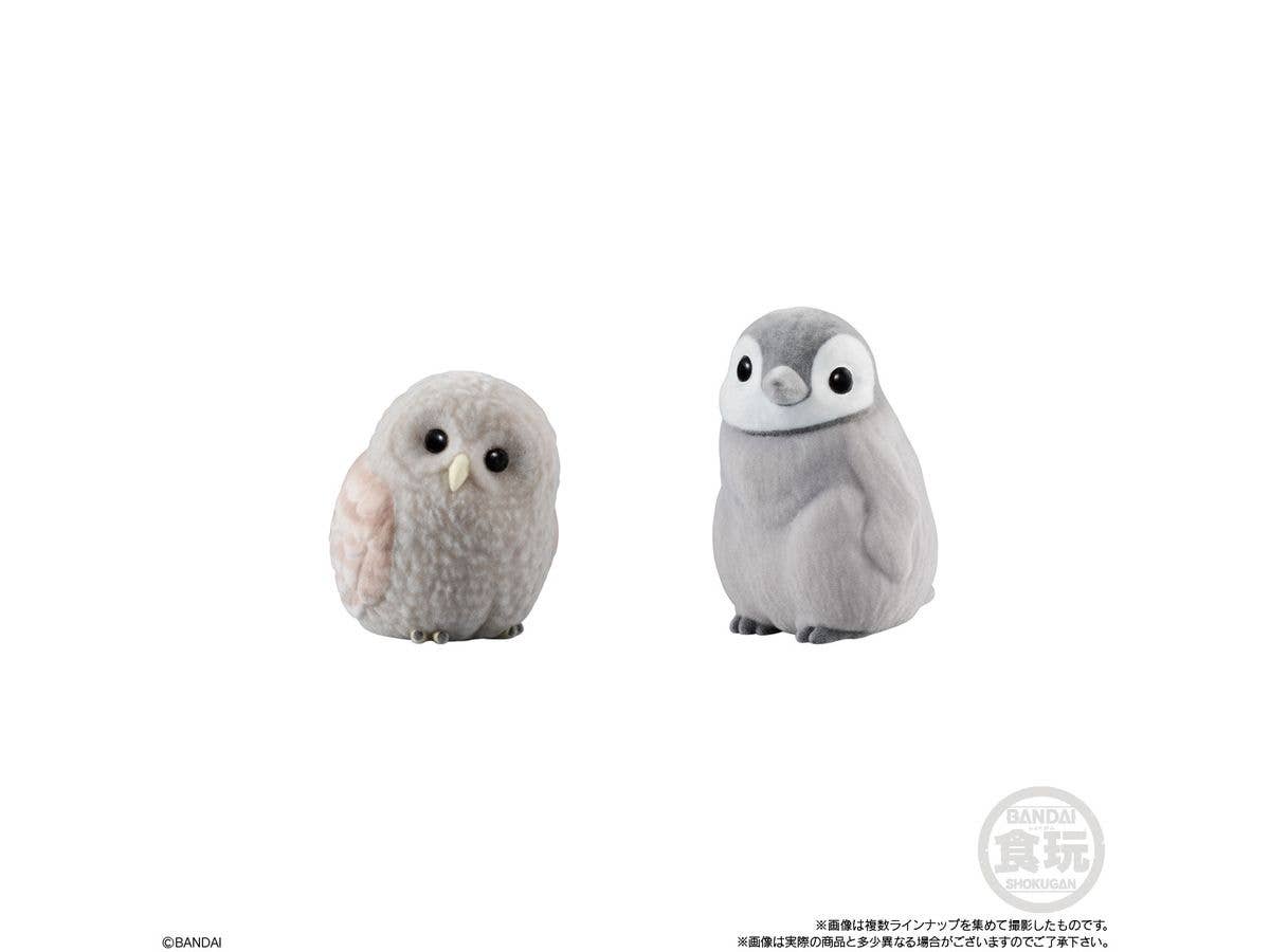 BANDAI Flocked Tenori Friends 1 - Birds (Box/12), Bandai Shokugan Tenori Friends | 4570117914065