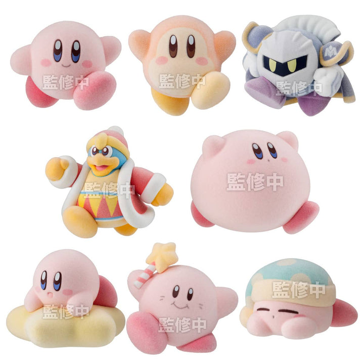 BANDAI Kirby PuPuPu Flocky Doll, "Kirby" (Box/8), Bandai Shokugan | 4570117914119