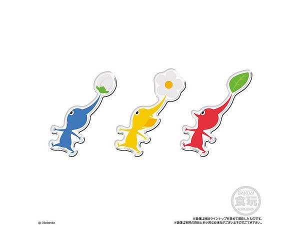 Bandai Shokugan Chara Magnet Pikmin (Blind Box of 14) | 4570117916236