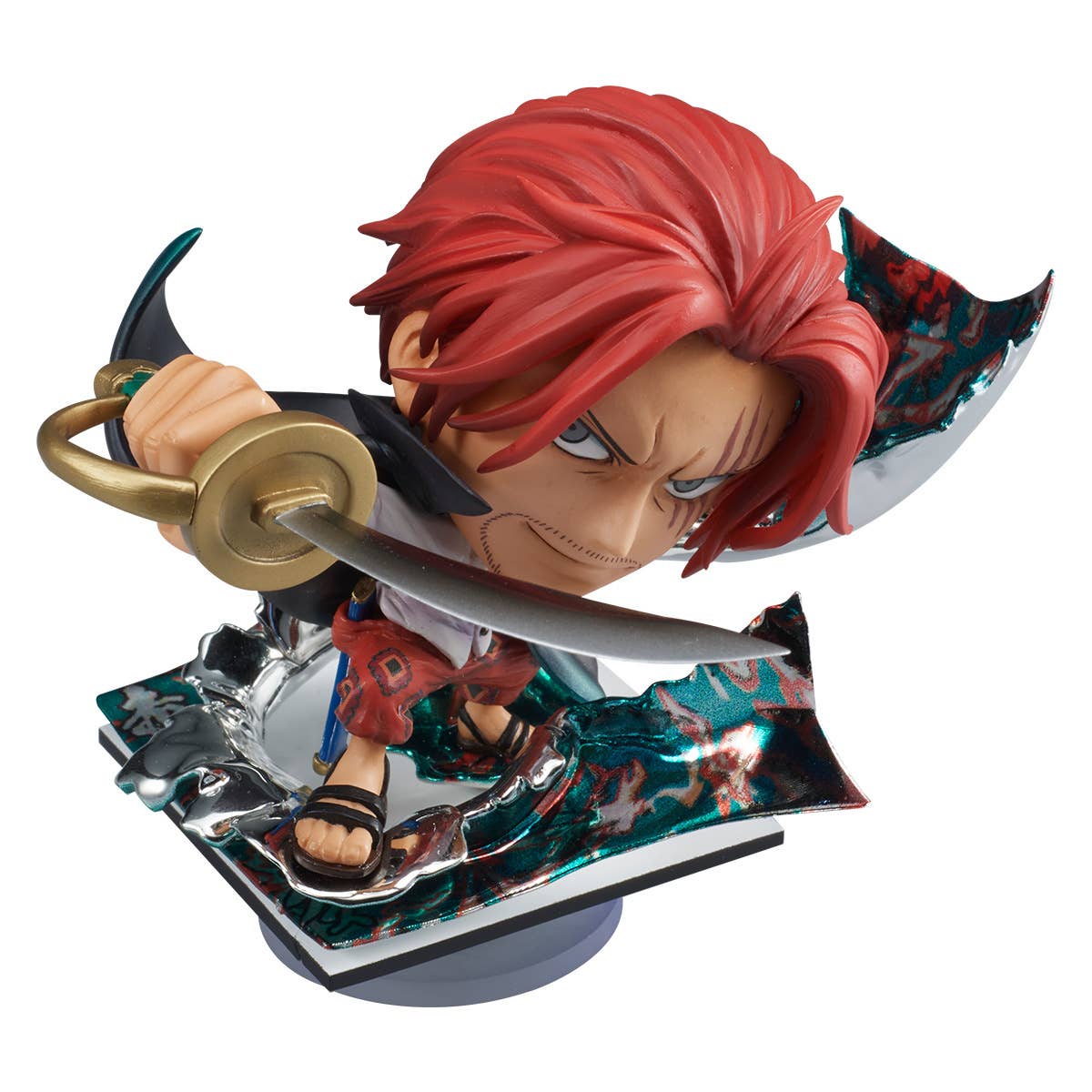 BANDAI One Piece Niformation Tsukuru Figure Shanks "One Piece", Bandai Shokugan Niformation | 4570117923104