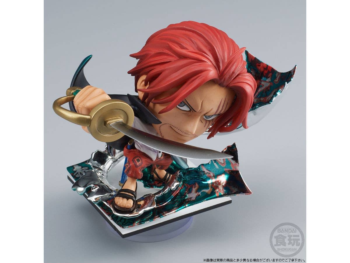 BANDAI One Piece Niformation Tsukuru Figure Shanks "One Piece", Bandai Shokugan Niformation | 4570117923104
