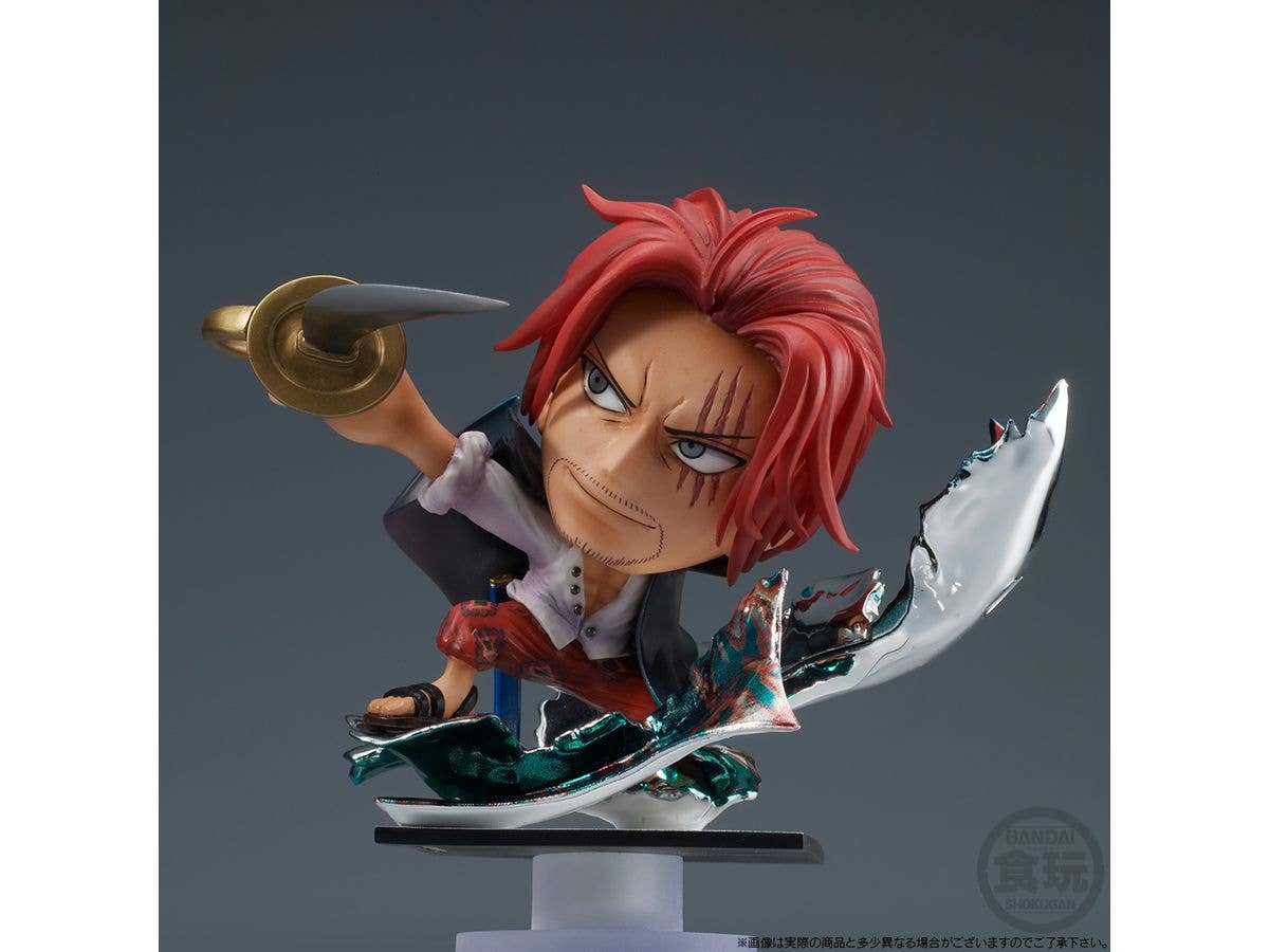 BANDAI One Piece Niformation Tsukuru Figure Shanks "One Piece", Bandai Shokugan Niformation | 4570117923104