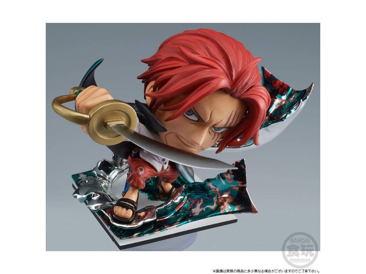 BANDAI One Piece Niformation Tsukuru Figure Shanks "One Piece", Bandai Shokugan Niformation | 4570117923104