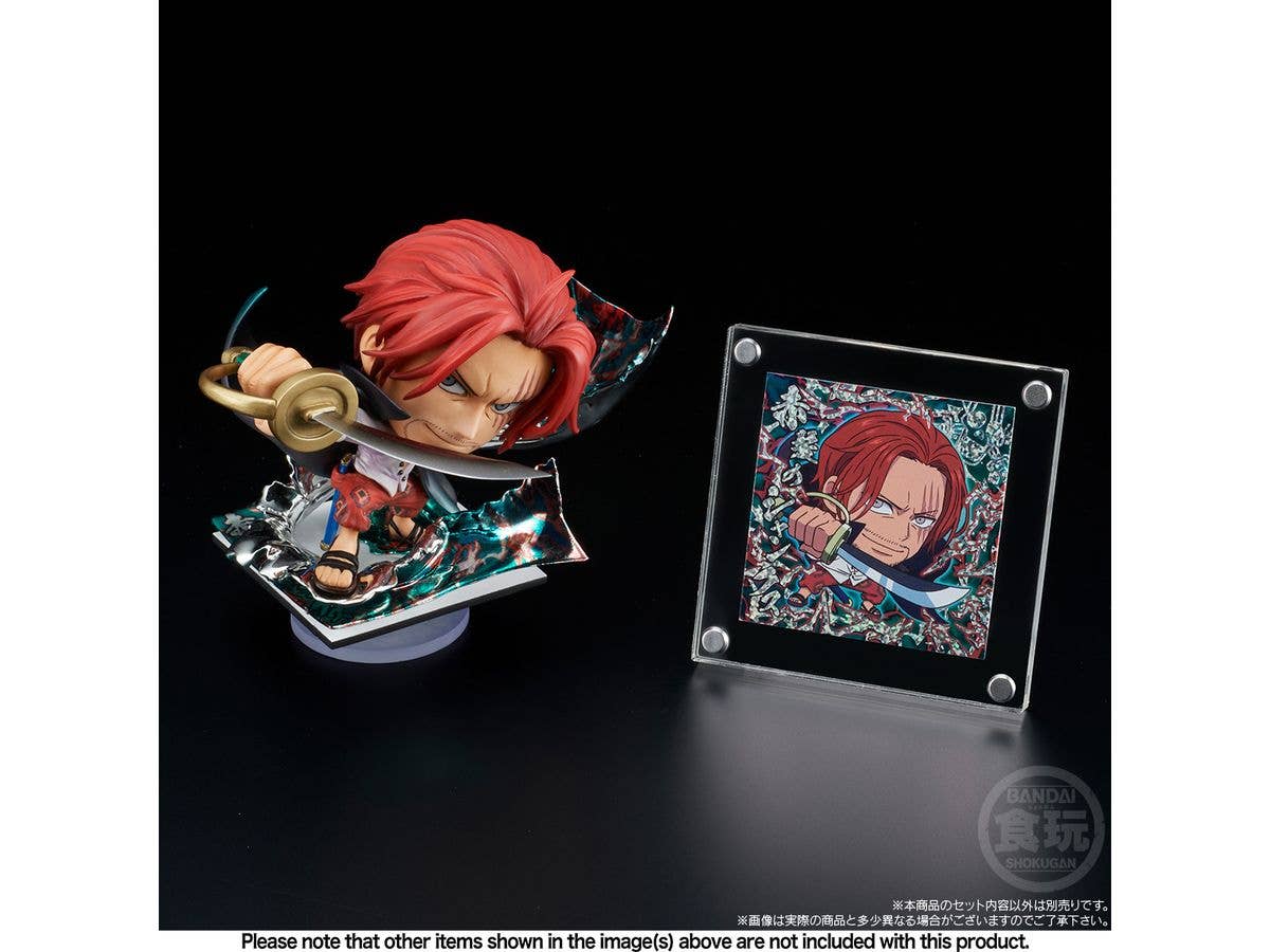 BANDAI One Piece Niformation Tsukuru Figure Shanks "One Piece", Bandai Shokugan Niformation | 4570117923104