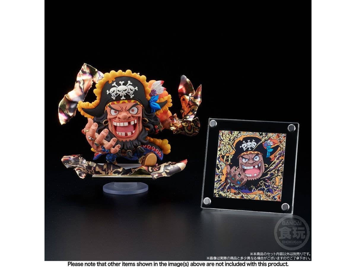 BANDAI One Piece Niformation Tsukuru Figure Marshall D. Teach "One Piece", Bandai Shokugan Niformation | 4570117923111