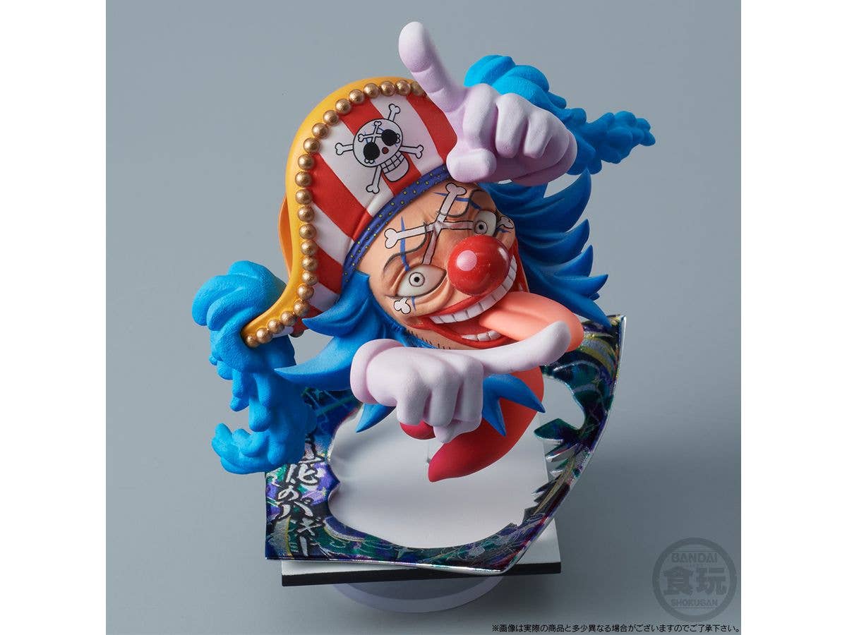 BANDAI One Piece Niformation Tsukuru Figure Buggy "One Piece", Bandai Shokugan Niformation | 4570117923128