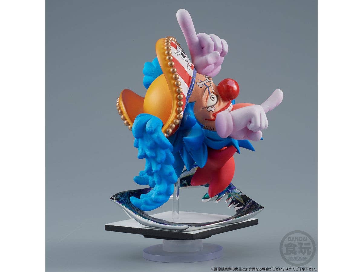 BANDAI One Piece Niformation Tsukuru Figure Buggy "One Piece", Bandai Shokugan Niformation | 4570117923128
