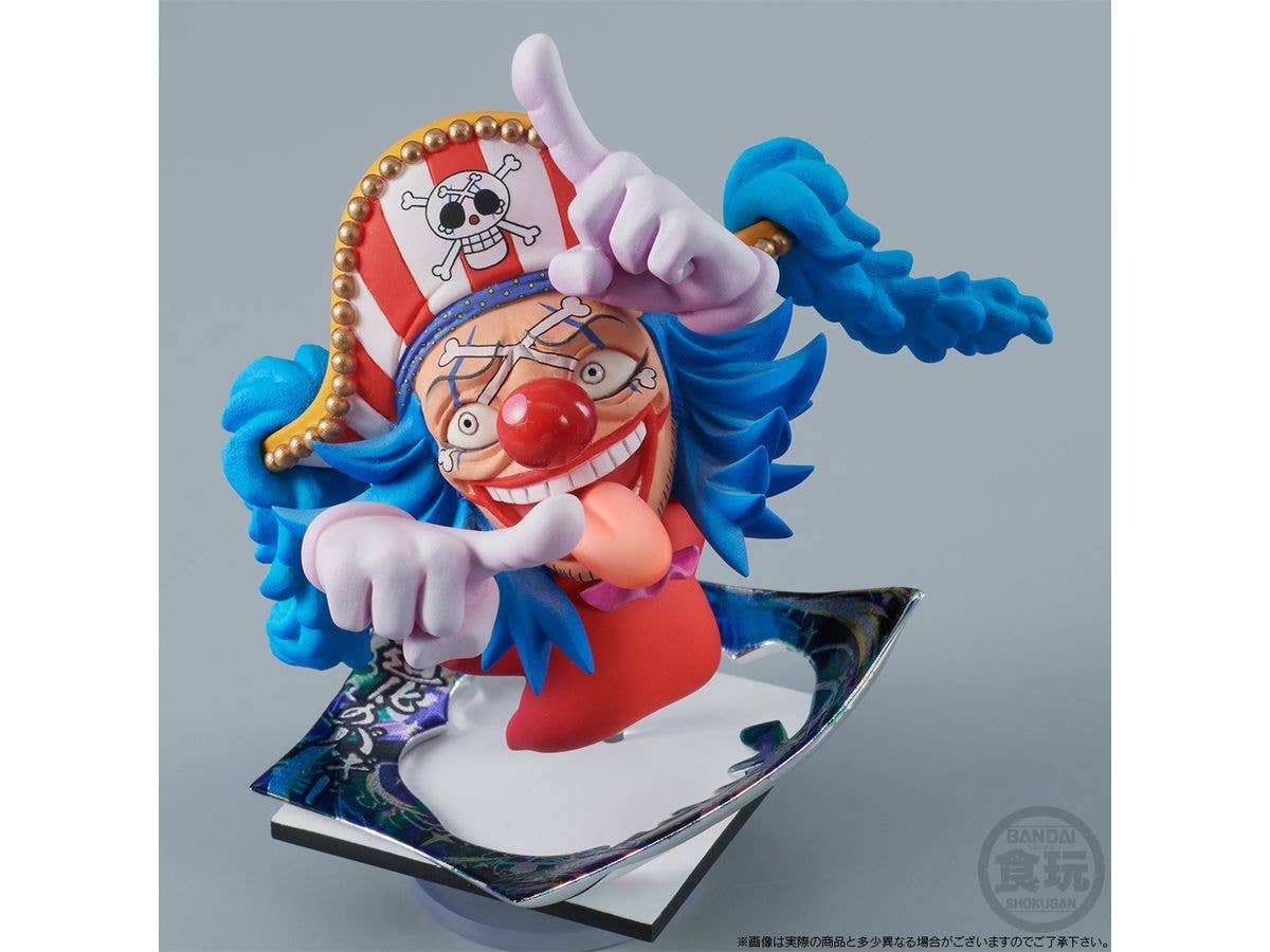 BANDAI One Piece Niformation Tsukuru Figure Buggy "One Piece", Bandai Shokugan Niformation | 4570117923128