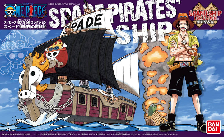 One Piece - Grand Ship Collection - Spade Pirates Ship | 4573102557223