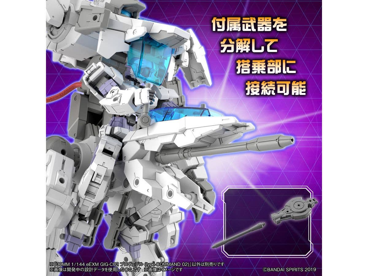 30MM 1/144 eEXM GIG-C02 PROVEDEL (type-COMMAND 02) | 4573102662767
