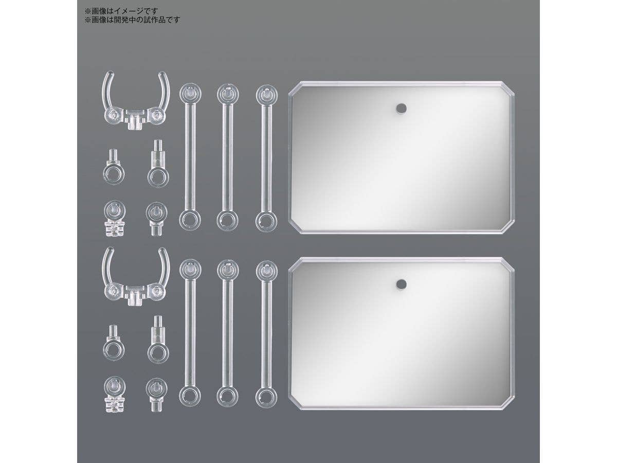 ACTION BASE 6 [CLEAR COLOR] MIRROR STICKERS SET | 4573102671561