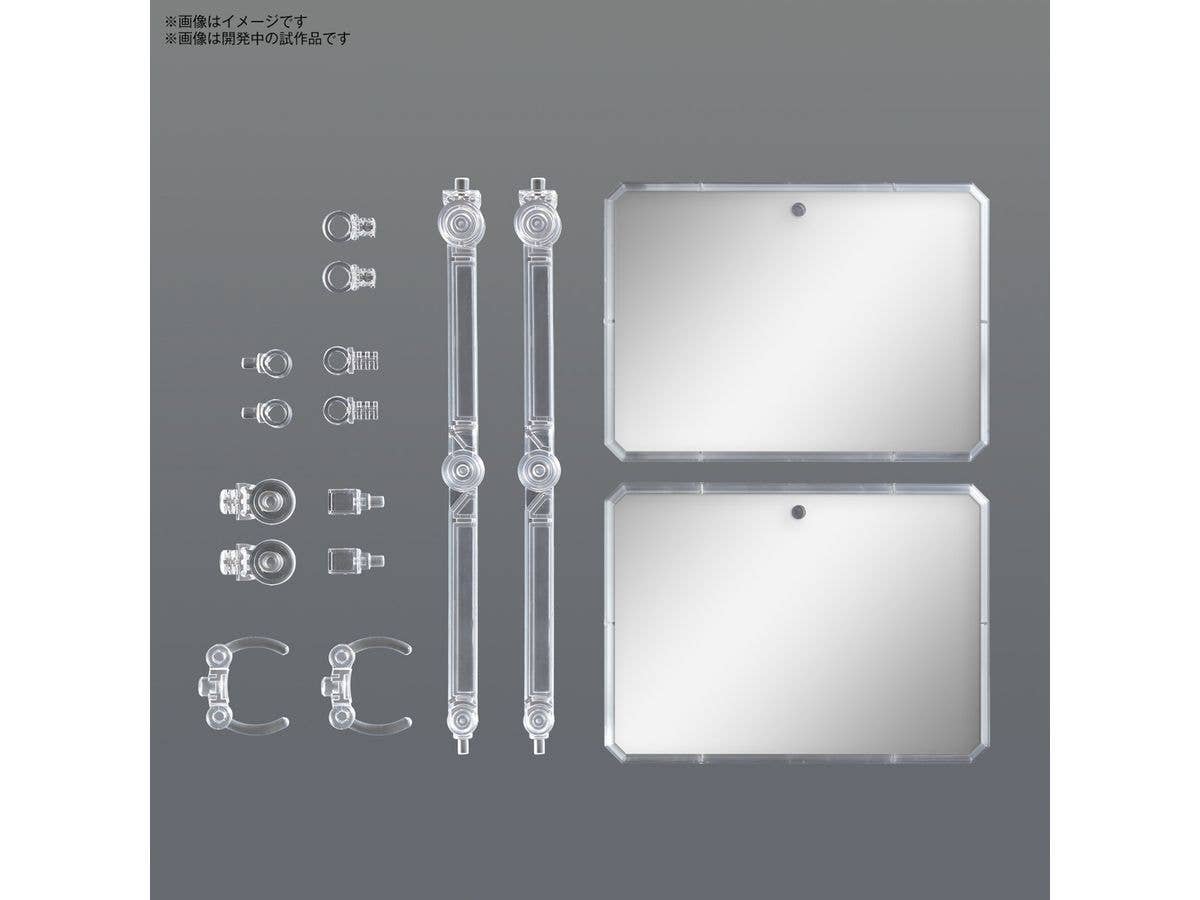 ACTION BASE 7 [CLEAR COLOR] MIRROR STICKERS SET | 4573102671578