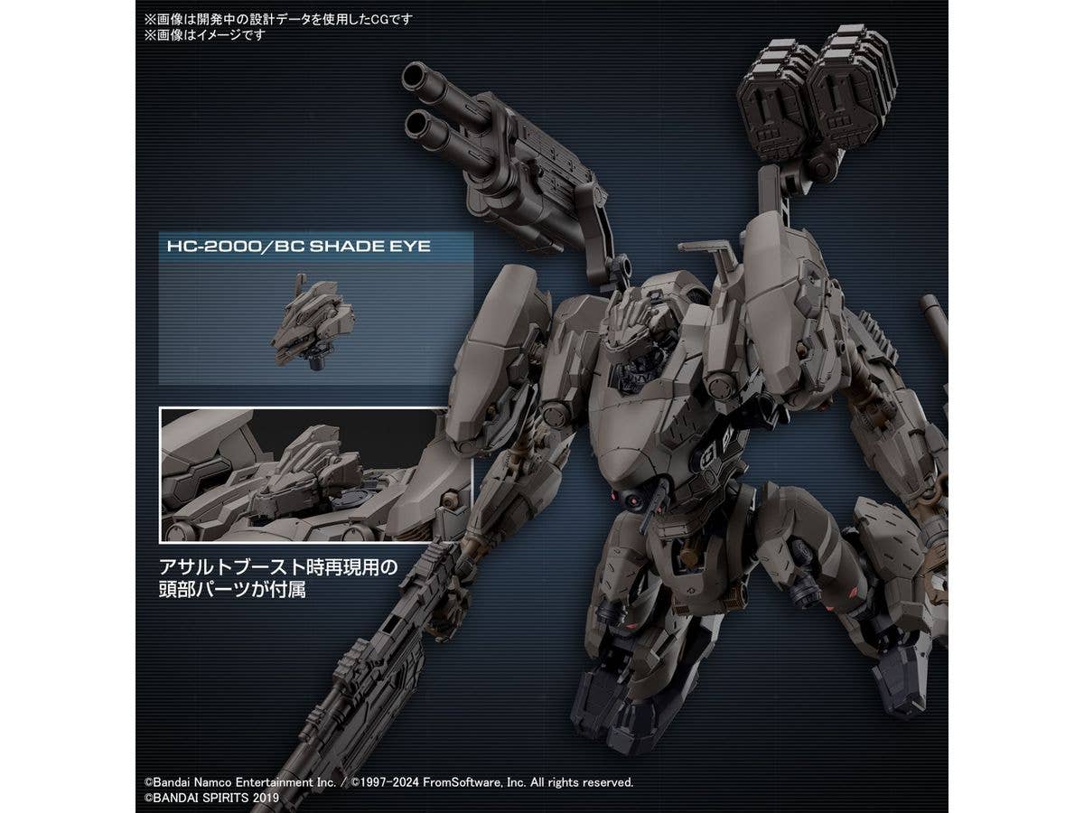 30MM ARMORED CORE Ⅵ FIRES OF RUBICON RaD CC-2000 ORBITER NIGHTFALL | 4573102671684