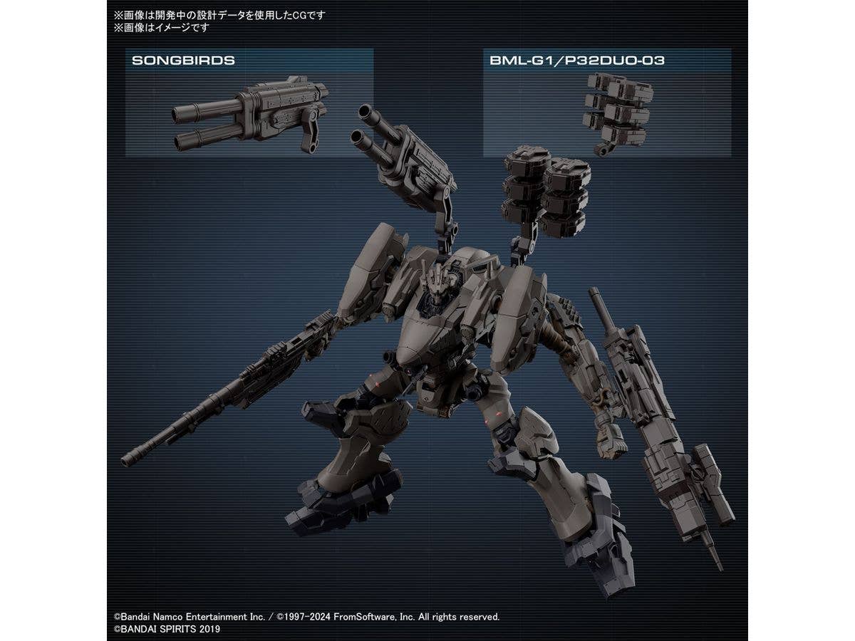 30MM ARMORED CORE Ⅵ FIRES OF RUBICON RaD CC-2000 ORBITER NIGHTFALL | 4573102671684
