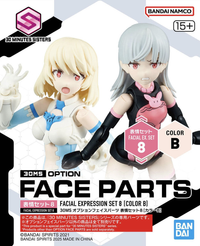 30MS OPTION FACE PARTS FACIAL EXPRESSION SET 8 [COLOR B] | 4573102683571