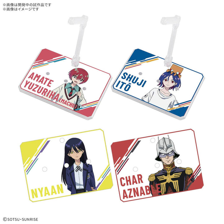 ACTION BASE 7 ［CLEAR COLOR］ Mobile Suit Gundam GQuuuuuuX STICKERS SET | 4573102685827