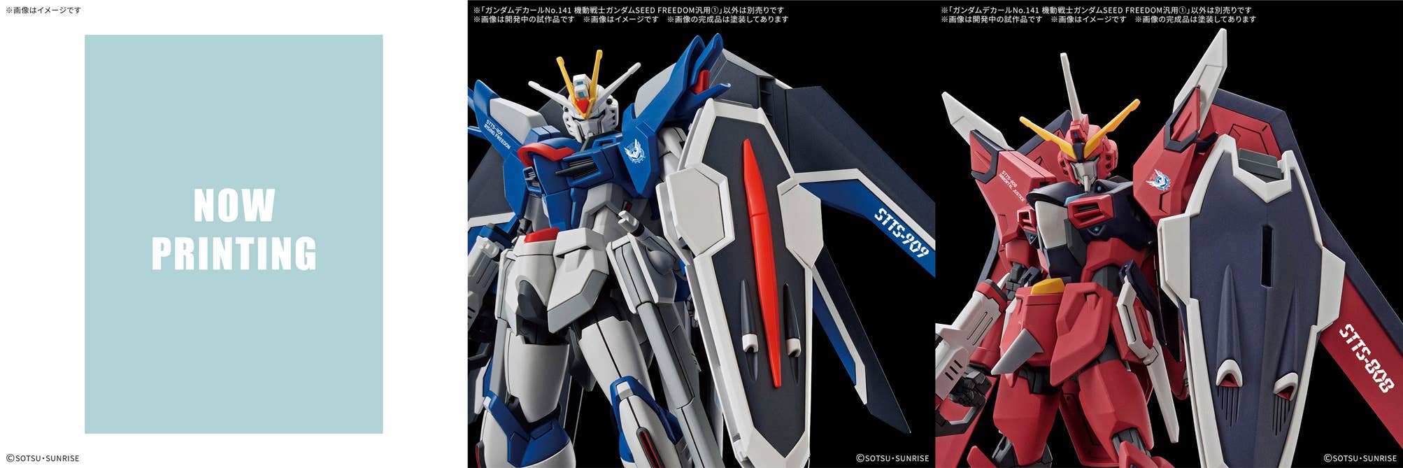 GUNDAM DECAL141 MOBILE SUIT GUNDAM SEED FREEDOM MULTIUSE ① | 4573102688767