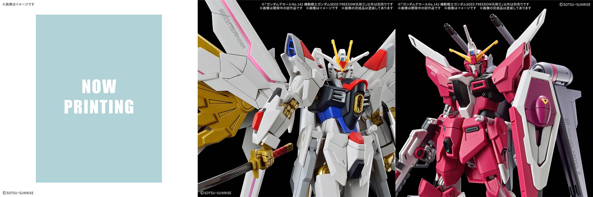 GUNDAM DECAL142 MOBILE SUIT GUNDAM SEED FREEDOM MULTIUSE ② | 4573102688774