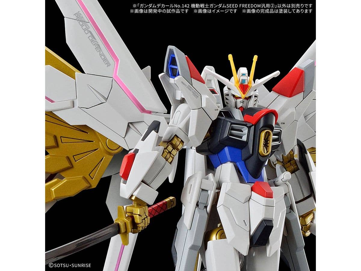 GUNDAM DECAL142 MOBILE SUIT GUNDAM SEED FREEDOM MULTIUSE ② | 4573102688774