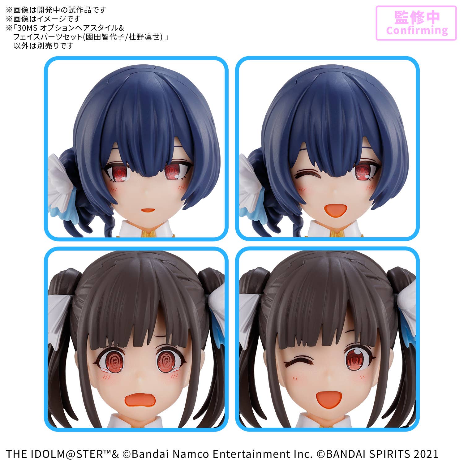 30MS OPTION HAIR STYLE &amp; FACE PARTS SET (CHIYOKO SONODA/RINZE MORINO) | 4573102720139