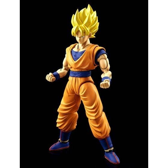 Bandai (DISCONTIUED USE BAS5058089) Super Saiyan Son Goku 'Dragon Ball Z', Bandai Figure-rise Standard | 4549660105411