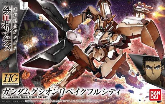 BANDAI HOBBY HG 1/144 GUNDAM GUSION REBAKE FULL CITY(4573102554475)