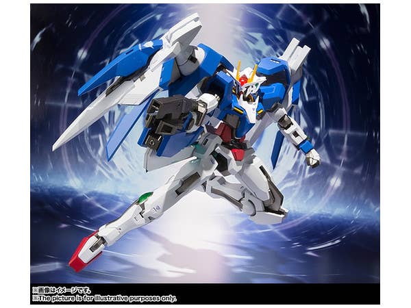 Mobile Suit Gundam 00 - GN-0000 00 Gundam - GN-0000+GNR-010 00 Raiser - GNR-010 0 Raiser - Metal Robot Spirits, Robot Spirits, Robot Spirits <Side MS> - 1/144(Bandai) | 4549660128755