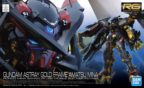 Bandai RG #24 1/144 Gundam Astray Gold Frame Amatsu Mina 'Gundam SEED Astray'