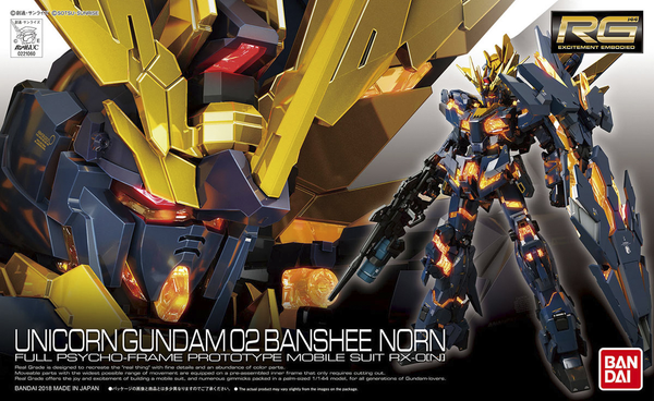 Bandai RG #27 1/144 Unicorn Gundam 02 Banshee Norn 'Gundam UC'