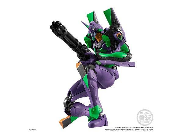 Bandai Eva Frame 01, 'Neon Genesis Evangelion' (Box/4), Bandai Eva Frame (Each 4.3 Inch Tall approx) | 4549660504108