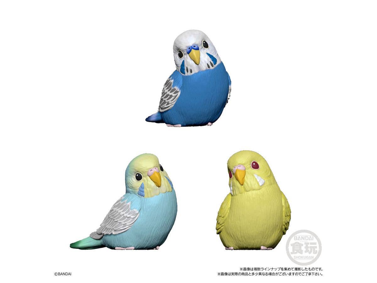 BANDAI Tenori Friends 4 Birds  (Box/12), Bandai Shokugan Tenori Friends | 4549660628286