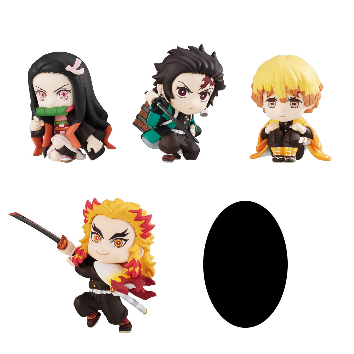 Bandai Shokugan Adverge Motion Demon Slayer: Kimetsu no Yaiba Adverge Motion 4, Complete Set of 5
