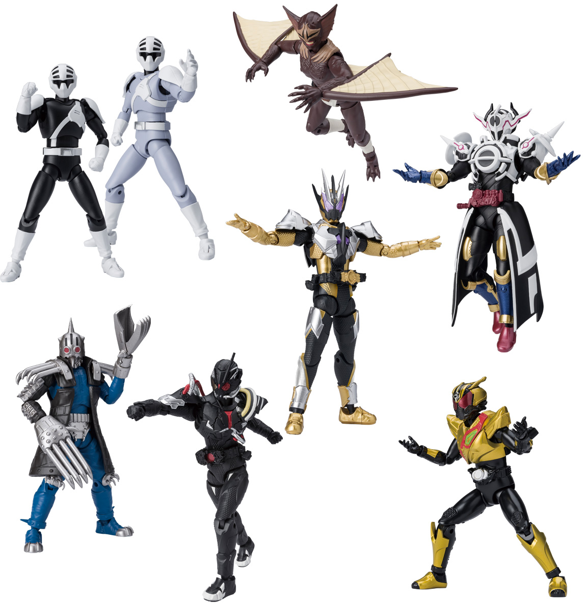 Bandai Shokugan Shodo Kamen Rider 9 "Kamen Rider", Box of 10