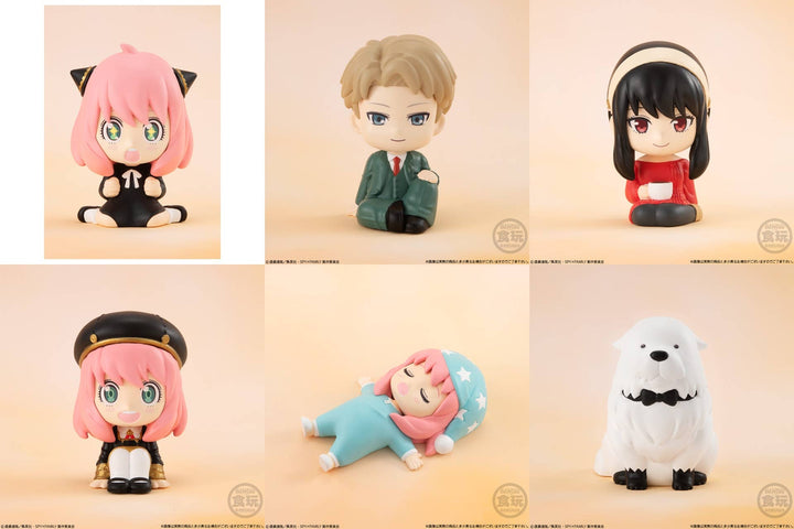 Bandai Shokugan Mascot Spy x Family Relaxing Mascot "Spy x Family" (Blind Box/10) | 4549660876380