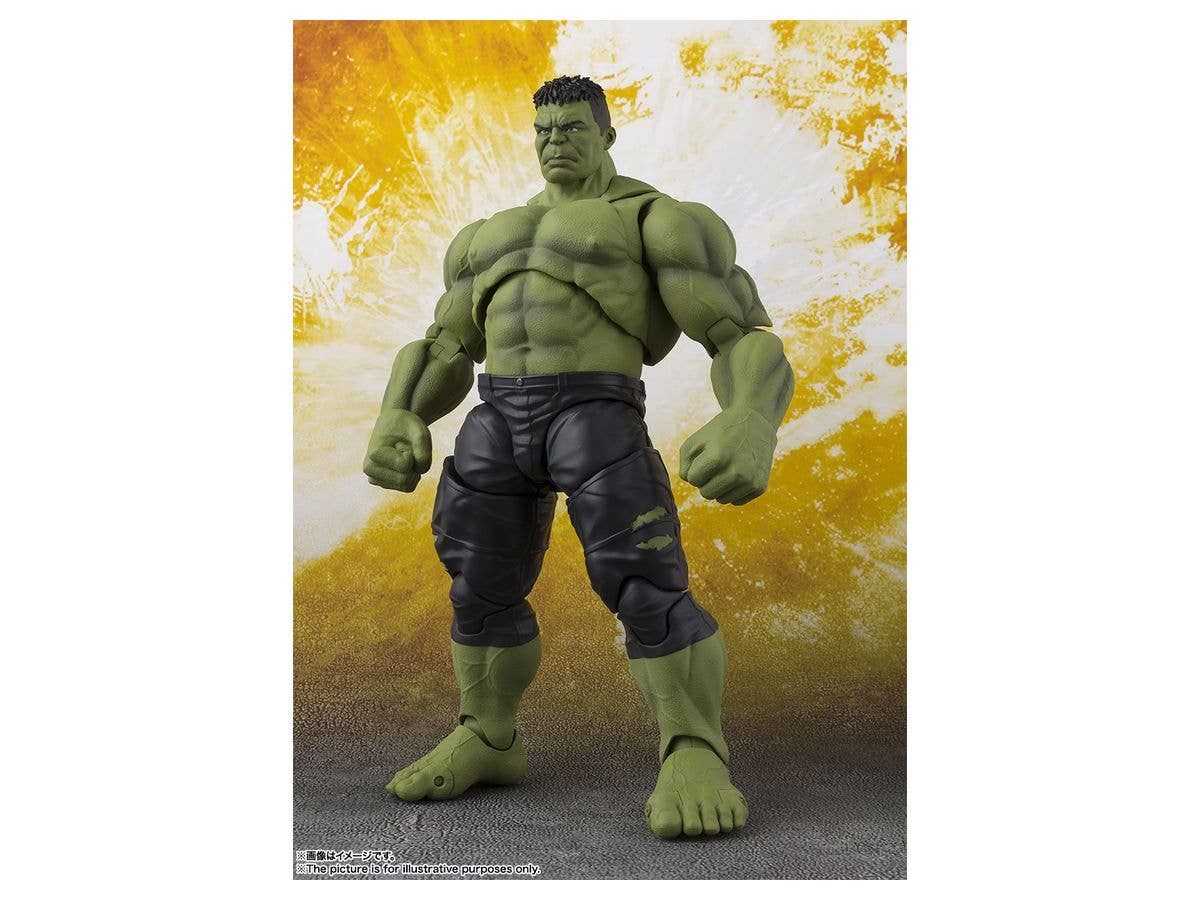 アベンジャーズ/インフィニティ・ウォー - Hulk - S.H.Figuarts(Bandai Spirits) - UPC 4573102551085 | 4573102551085