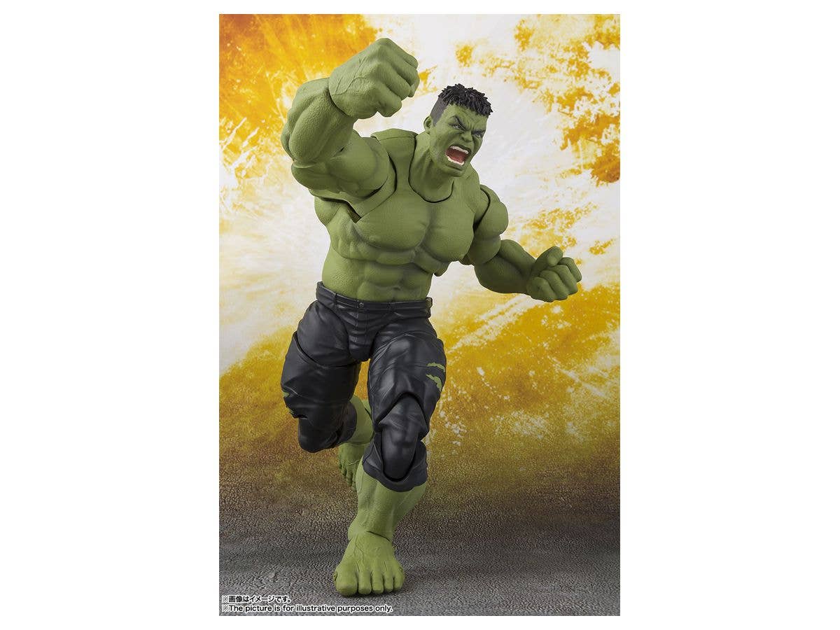 アベンジャーズ/インフィニティ・ウォー - Hulk - S.H.Figuarts(Bandai Spirits) - UPC 4573102551085 | 4573102551085