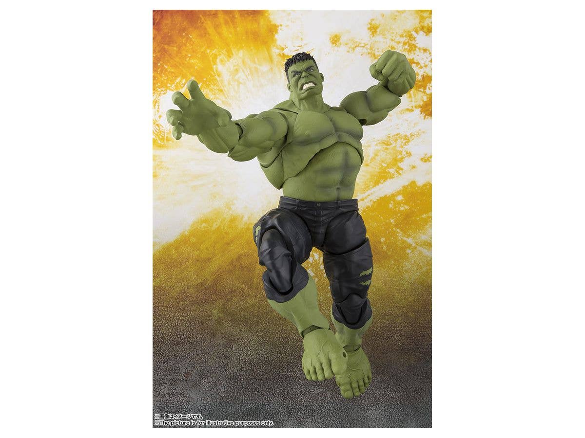 アベンジャーズ/インフィニティ・ウォー - Hulk - S.H.Figuarts(Bandai Spirits) - UPC 4573102551085 | 4573102551085