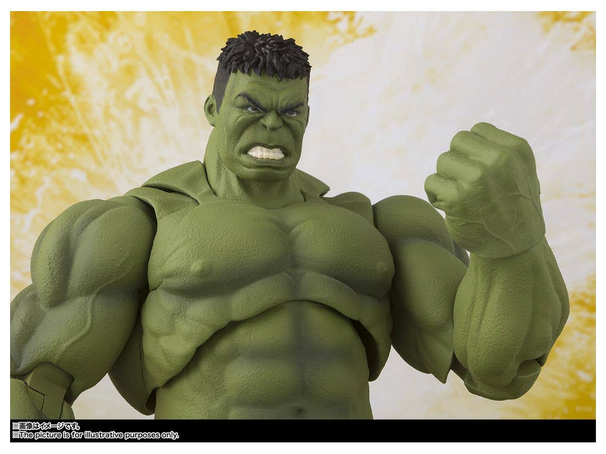 アベンジャーズ/インフィニティ・ウォー - Hulk - S.H.Figuarts(Bandai Spirits) - UPC 4573102551085 | 4573102551085