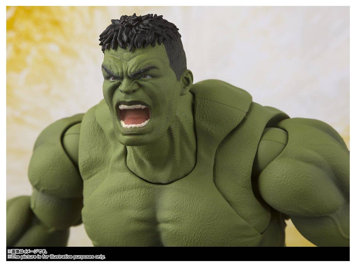 アベンジャーズ/インフィニティ・ウォー - Hulk - S.H.Figuarts(Bandai Spirits) - UPC 4573102551085 | 4573102551085