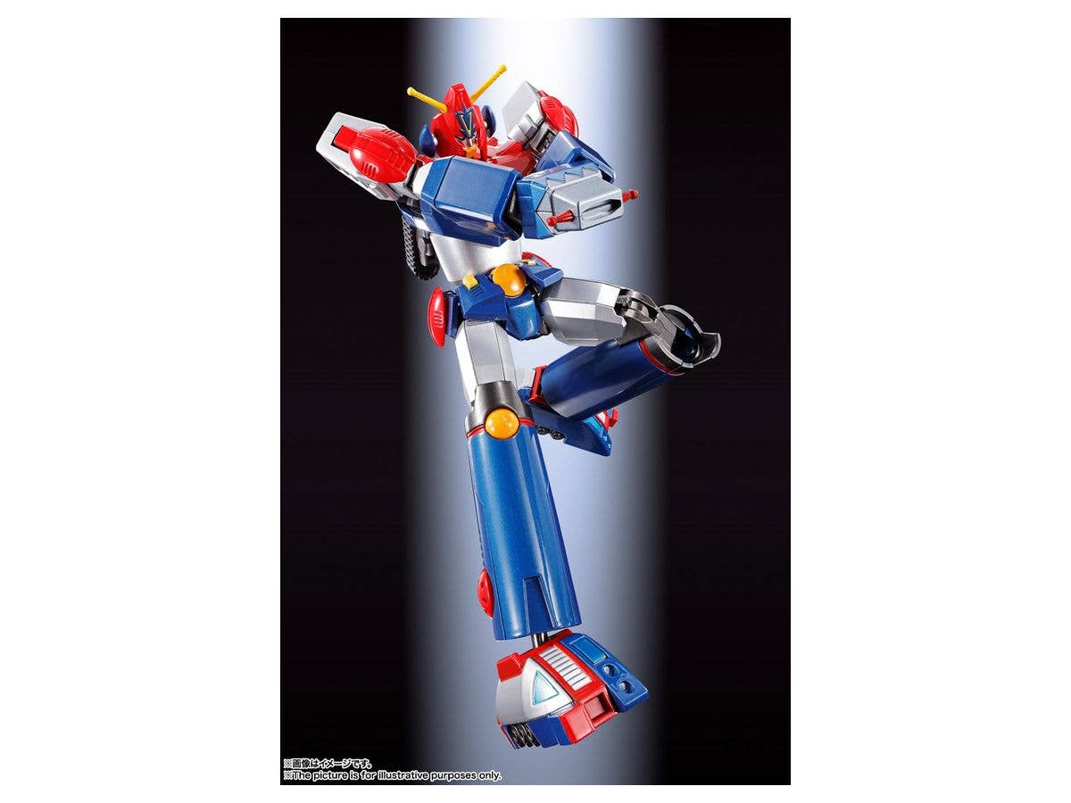 Super Electromagnetic Robot Combattler V - Ultra Electromagnetic Robot Combattler V - Combattler V - Combattler V - Soul of Chogokin (GX-90), Soul of Chogokin Full Action(Bandai Spirits) | 4573102551955