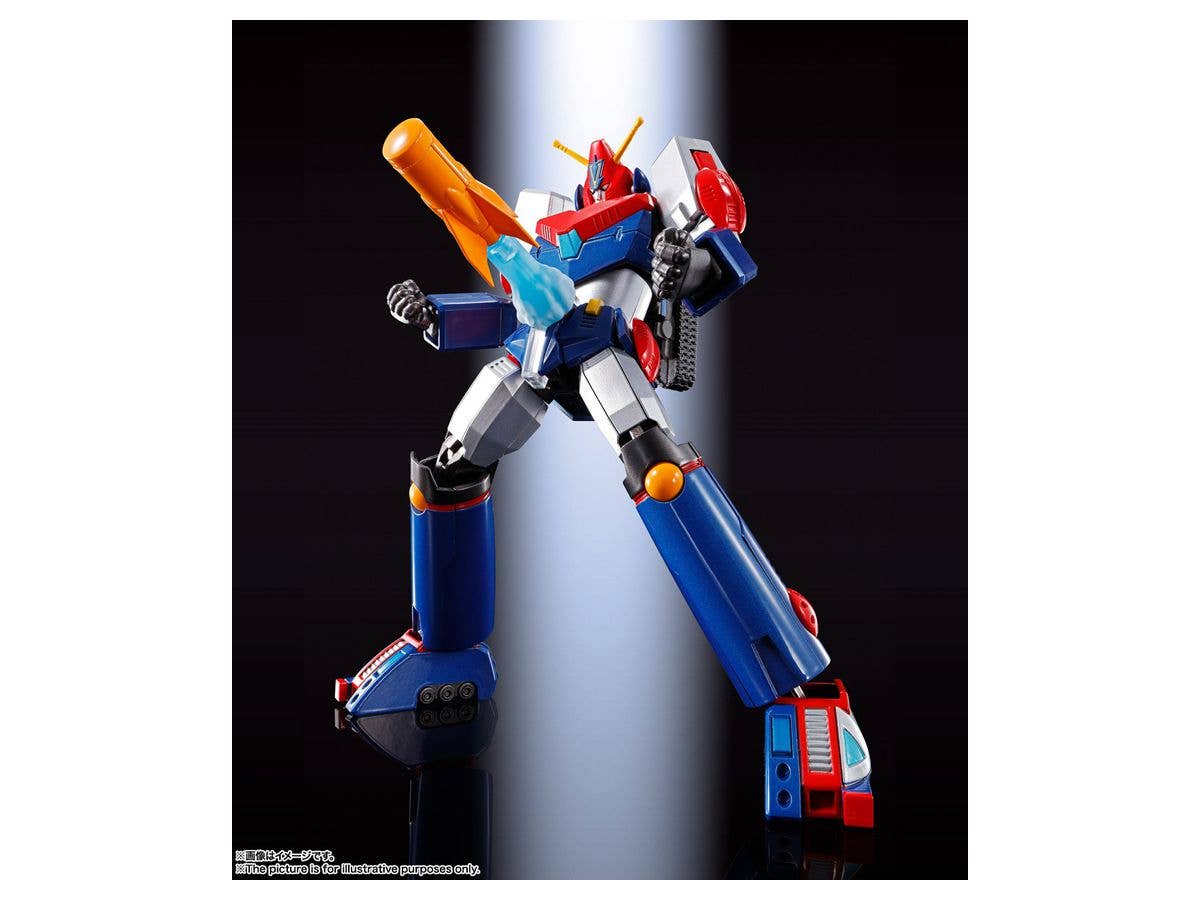 Super Electromagnetic Robot Combattler V - Ultra Electromagnetic Robot Combattler V - Combattler V - Combattler V - Soul of Chogokin (GX-90), Soul of Chogokin Full Action(Bandai Spirits) | 4573102551955
