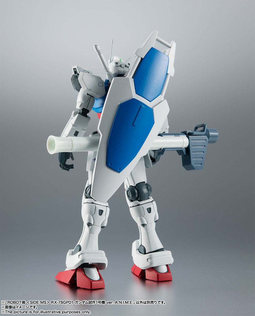 Bandai Robot Spirits RX-78 GP01 GUNDAM GP01 Ver. A.N.I.M.E. "Mobile Suit Gundam" | 4573102556851